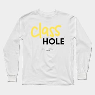 CLASSHOLE (Light) Long Sleeve T-Shirt